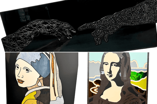 Bringing Classic Art to Life with Acrylic: Our APA Las Vegas Gallery Experience - Custom Made Better