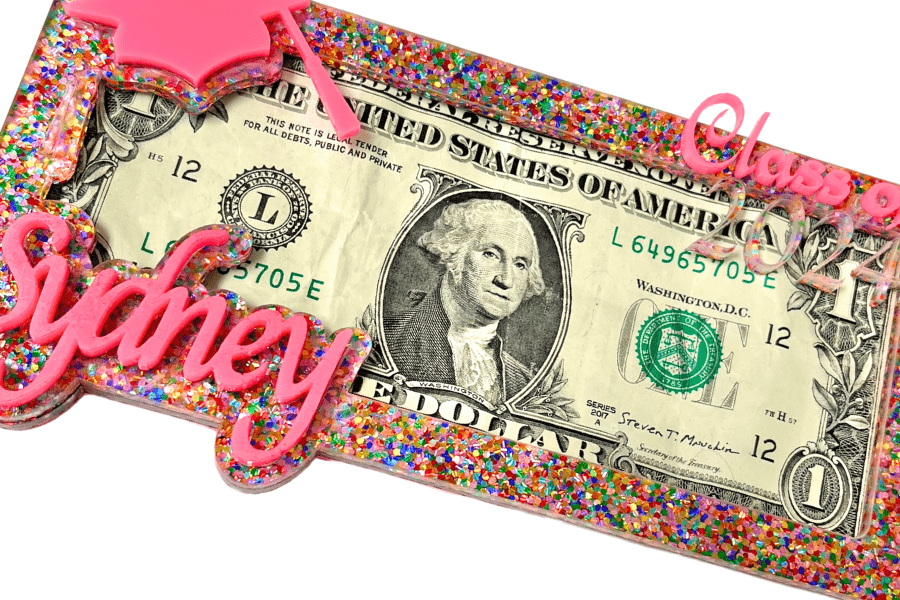 Cuttle Graduation Cash Holder - Custom Made Better