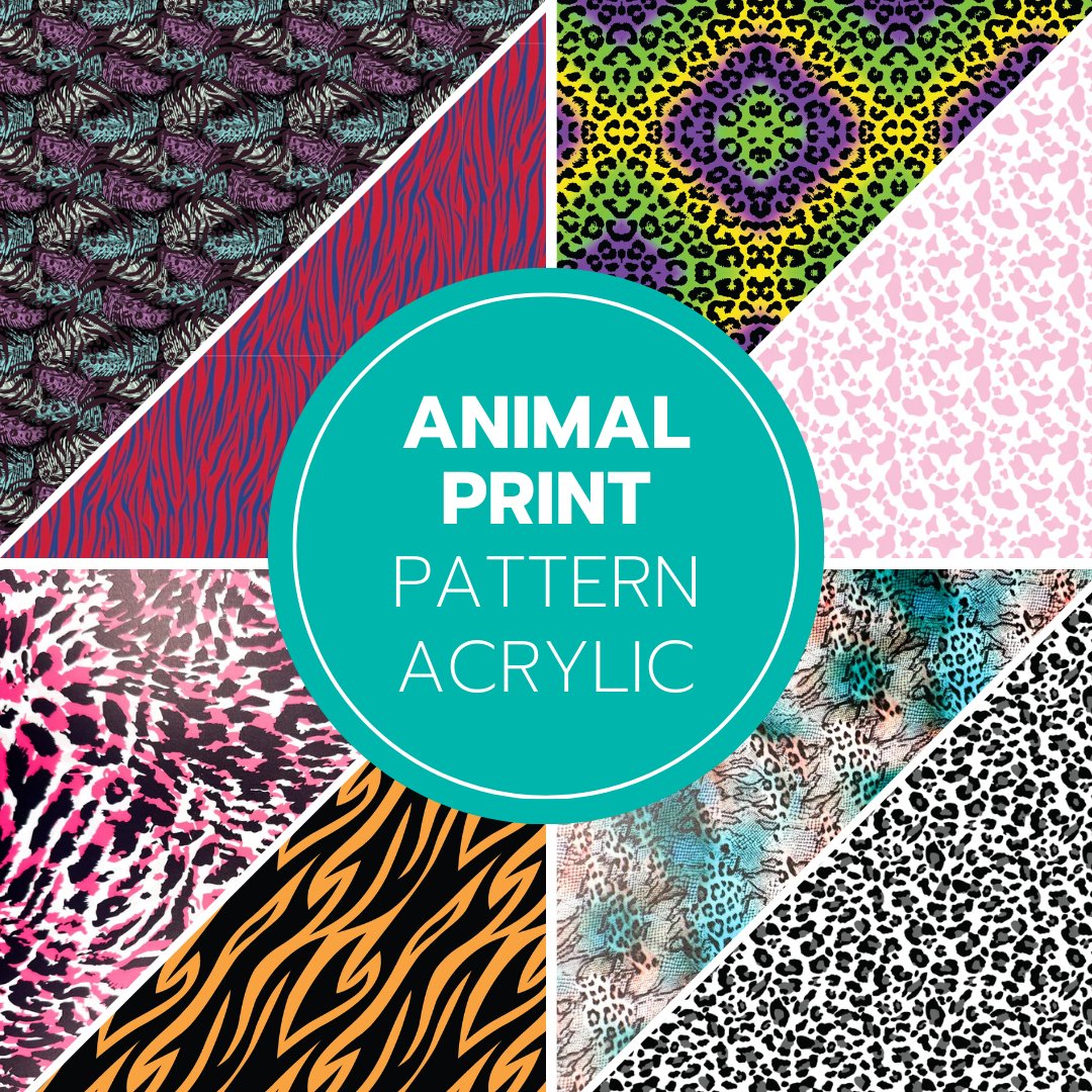 Animal Print Acrylic Sheets & Patterns Custom Made Better