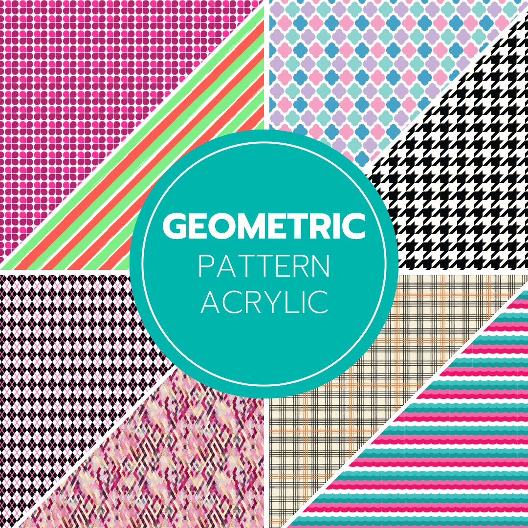 Geometric Patterns Acrylic Sheets - CMB Pattern Acrylic Sheets - Local Plastics Wholesale Acrylic Sheets Distributor