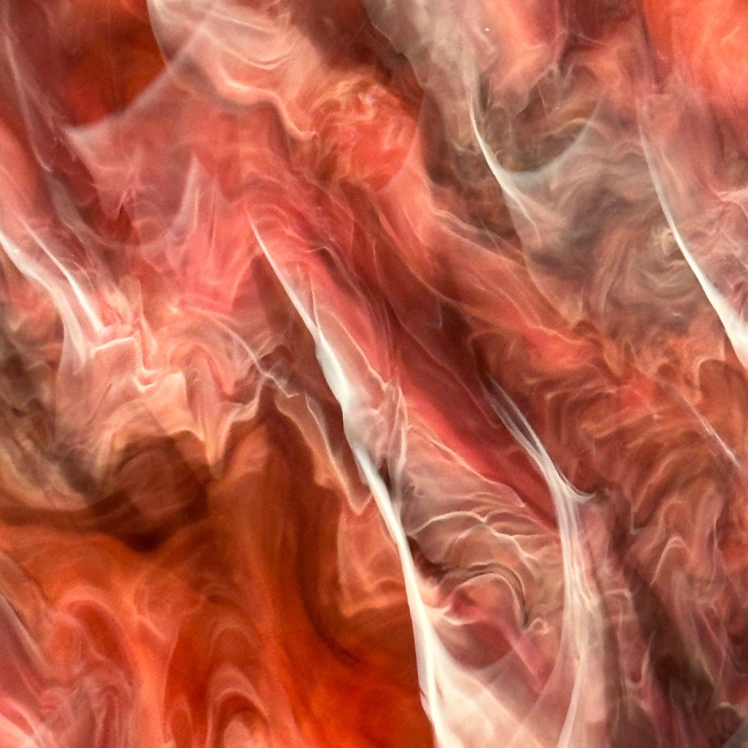 1/8" Cherry Licorice Marble Cast Acrylic Sheets - Acrylic Sheets