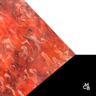 1/8" Cherry Licorice Marble Cast Acrylic Sheets - Acrylic Sheets