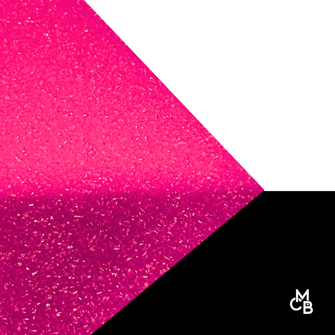1/8" Hot Pink LusterPop Glitter Cast Acrylic Sheets - Acrylic Sheets