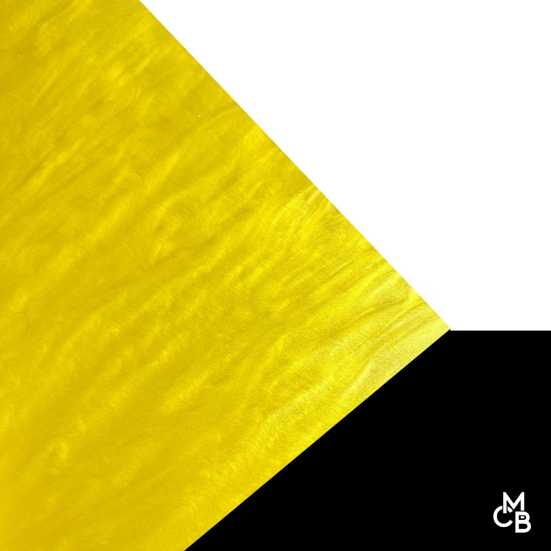 1/8" Lemon Pearl Shimmer Cast Acrylic Sheets - Acrylic Sheets