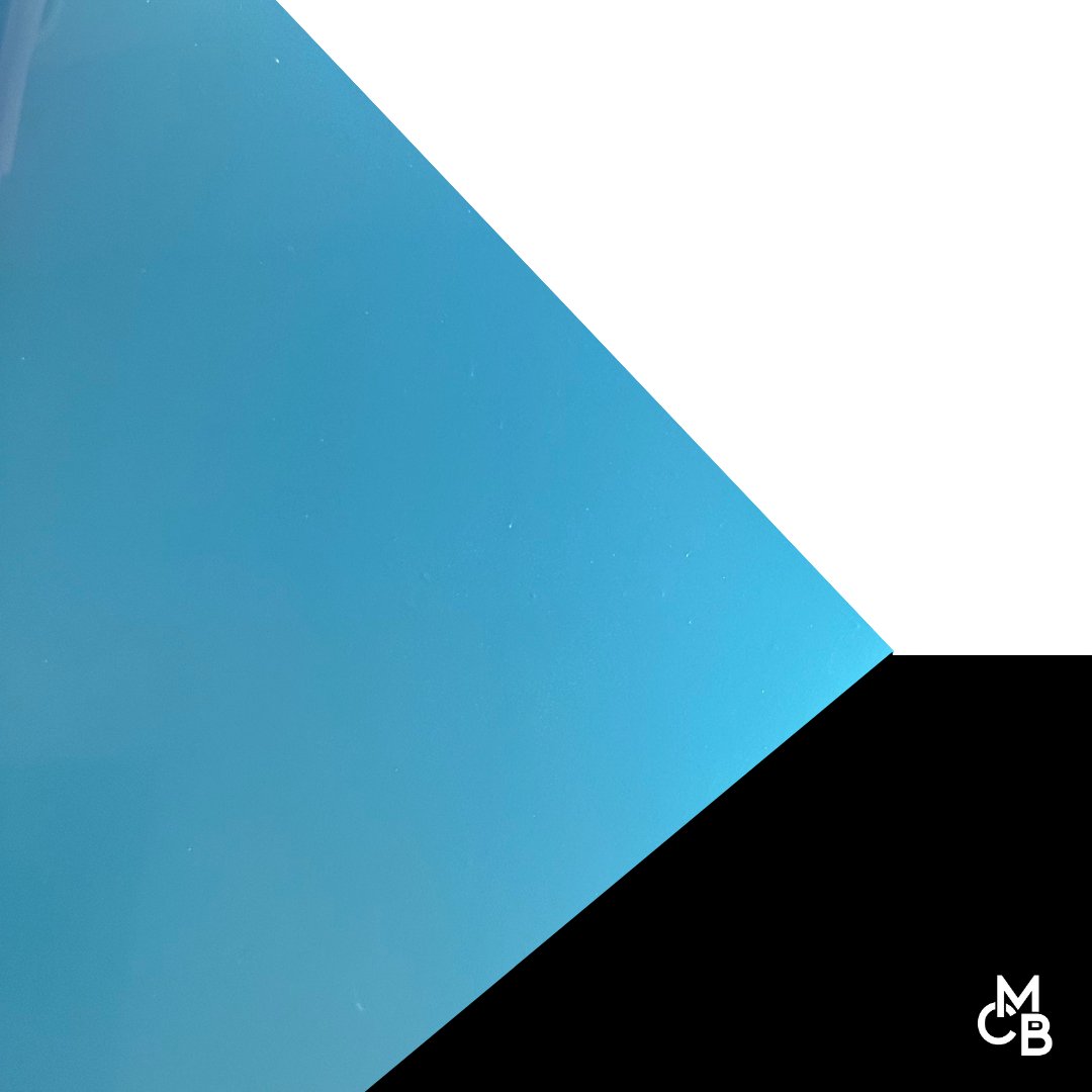 1/8" Light Blue Metallic Cast Acrylic Sheets - Acrylic Sheets