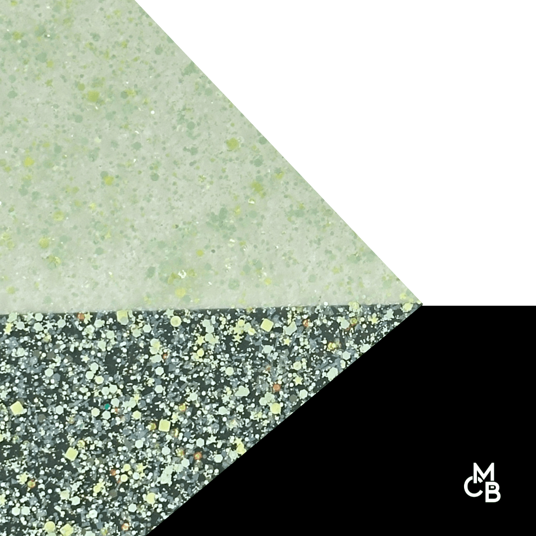 1/8" Luck Be Charmed GlitterBlend Cast Acrylic Sheets - Acrylic Sheets
