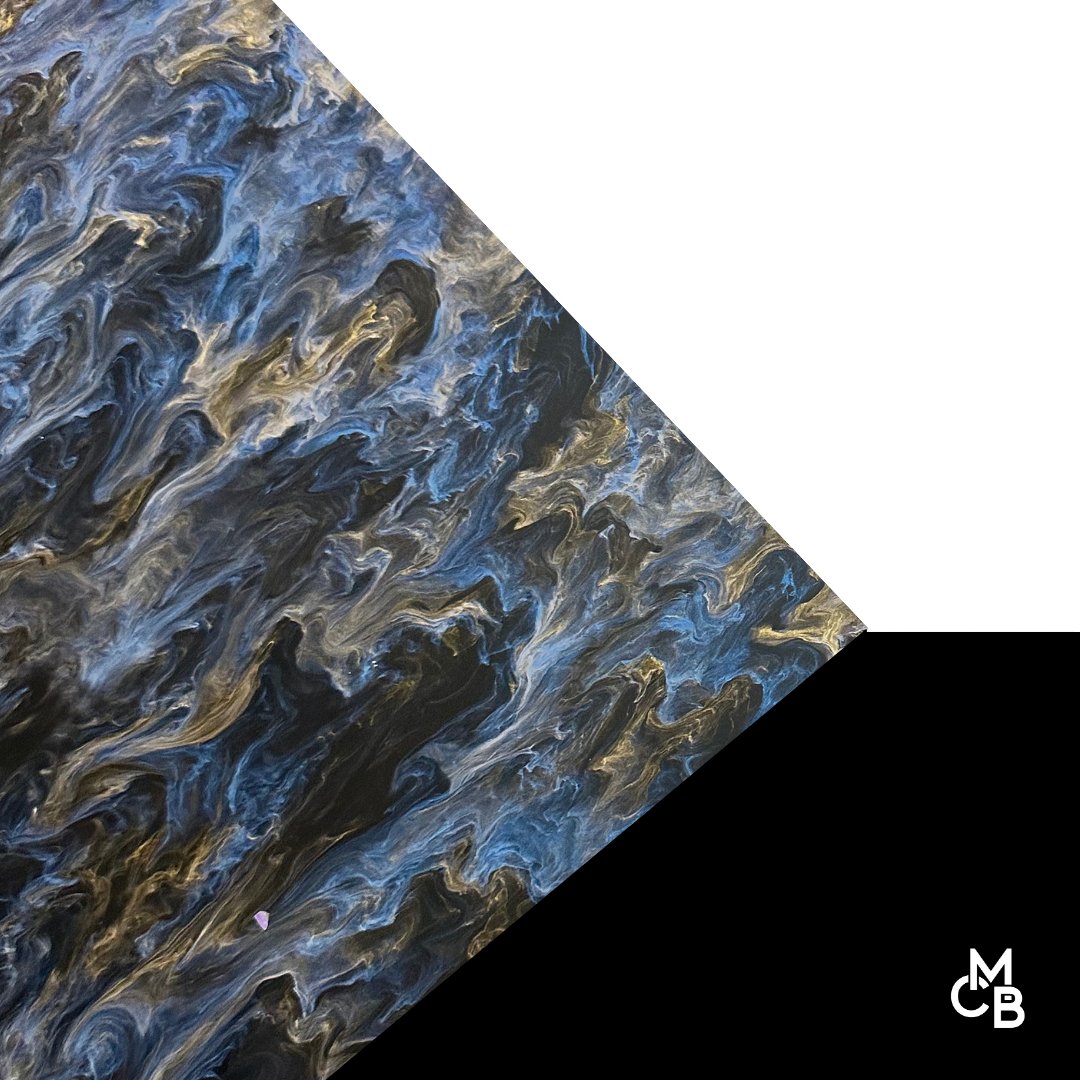 1/8" Oceanic Northern Lights Marble Cast Acrylic Sheets - Acrylic Sheets