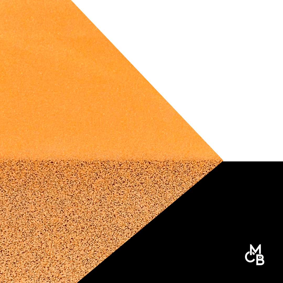 1/8" Persimmon Orange Glitter Cast Acrylic Sheets - Acrylic Sheets