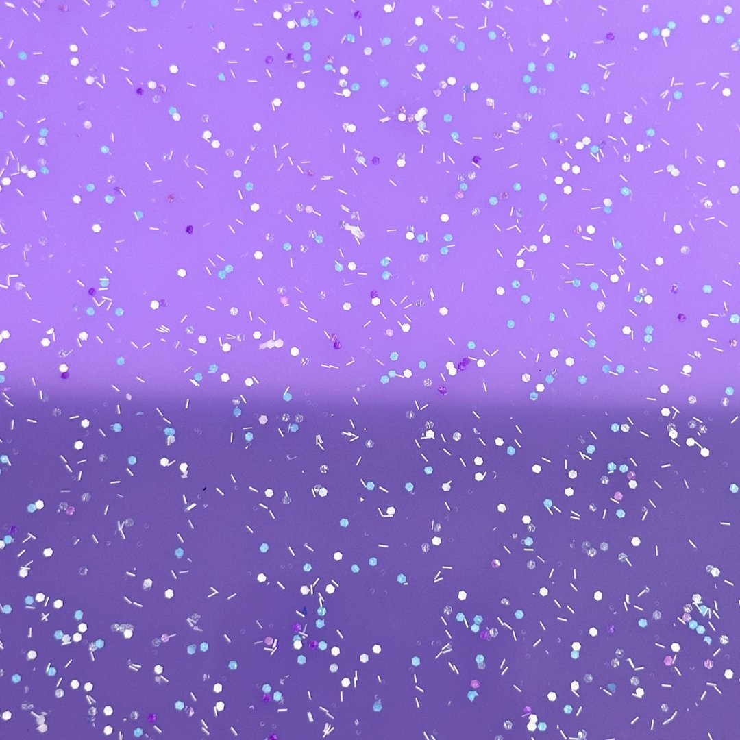 1/8" Purple Party Pop Glitz Glitter Cast Acrylic Sheets - Acrylic Sheets