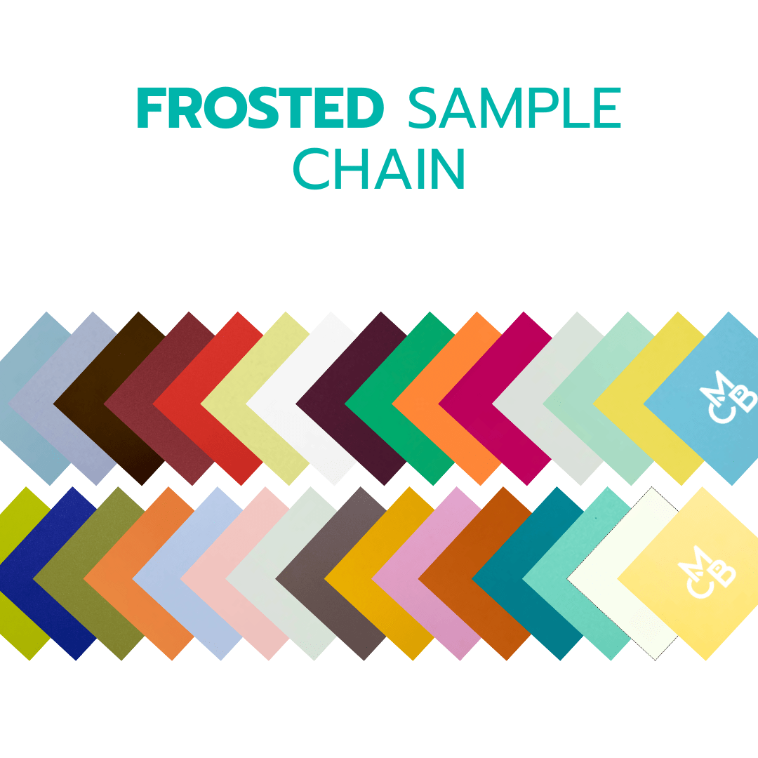 2" Sample Bundle - 1/8" Frosted Acrylic Sheets - Acrylic Sheet Bundles