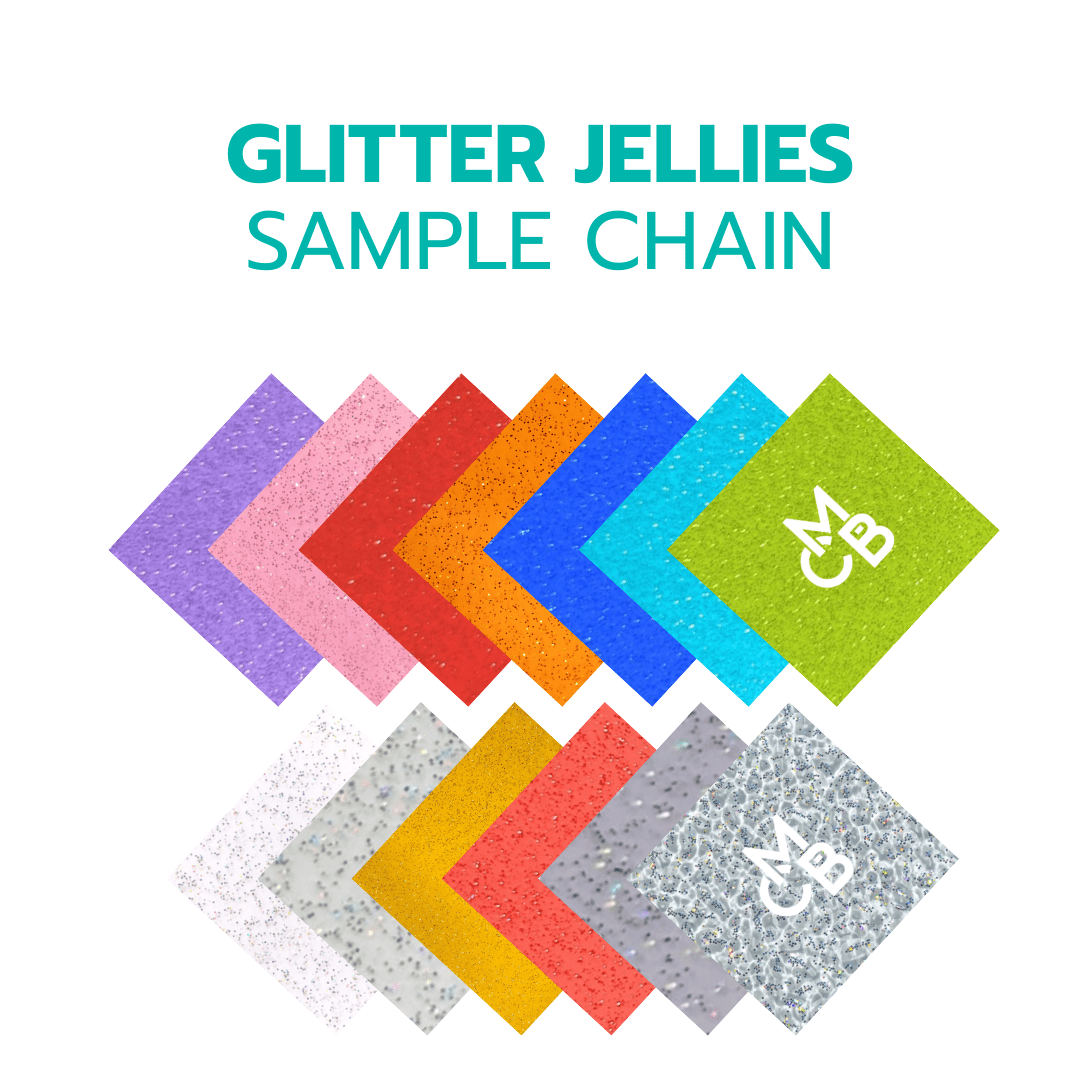 2" Sample Bundle - Glitter Jellies Acrylic Sheets - Acrylic Sheet Bundles