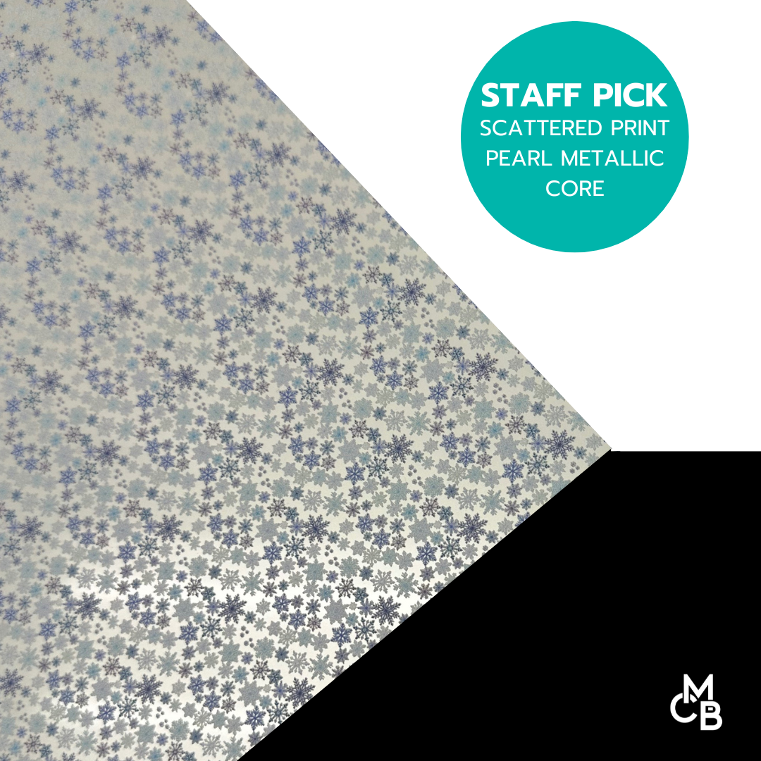 P0489 | Itty Bitty Icey Snowflakes Pattern Acrylic Sheets