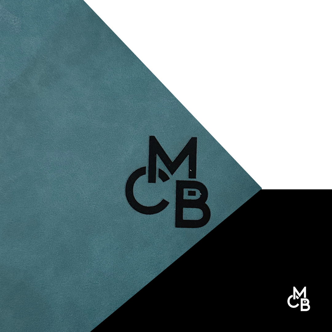 Legacy Leatherette | DARK TEAL ENGRAVES BLACK LEATHERETTE SHEETS