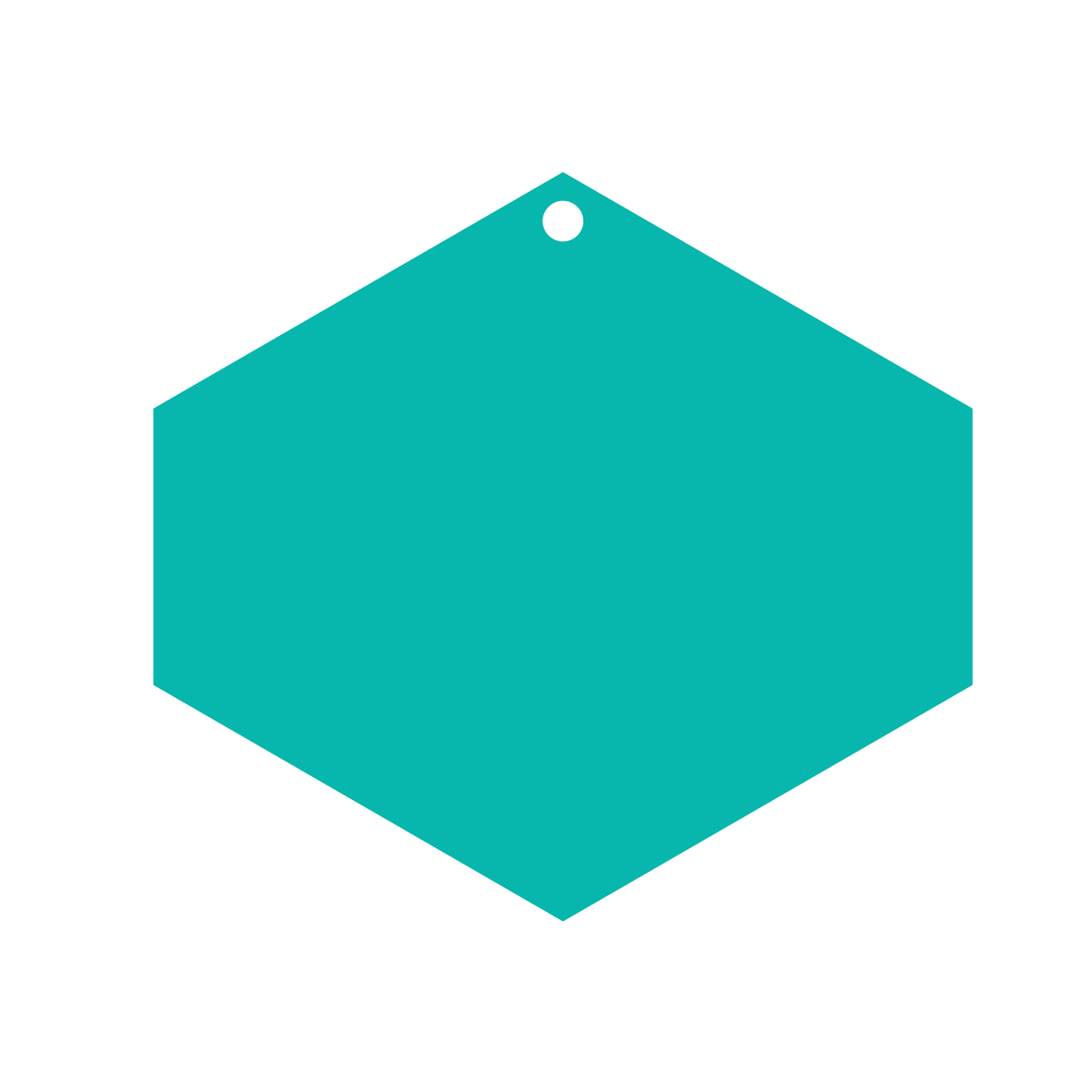 ORNAMENT SHAPES | ACRYLIC BLANKS | CUT TO SIZE ACRYLIC | 3.5" 15 PACK
