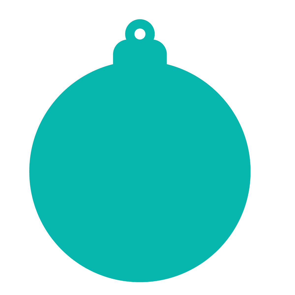 ORNAMENT SHAPES | ACRYLIC BLANKS | CUT TO SIZE ACRYLIC | 3.5" 15 PACK