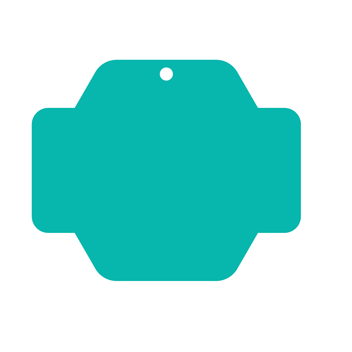 ORNAMENT SHAPES | ACRYLIC BLANKS | CUT TO SIZE ACRYLIC | 3.5" 15 PACK
