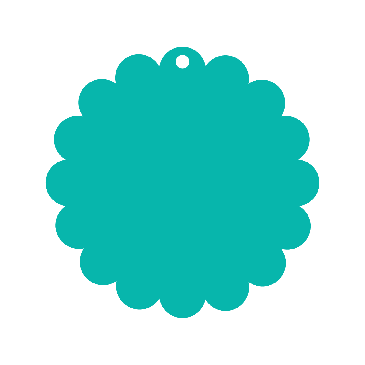 ORNAMENT SHAPES | ACRYLIC BLANKS | CUT TO SIZE ACRYLIC | 3.5" 15 PACK