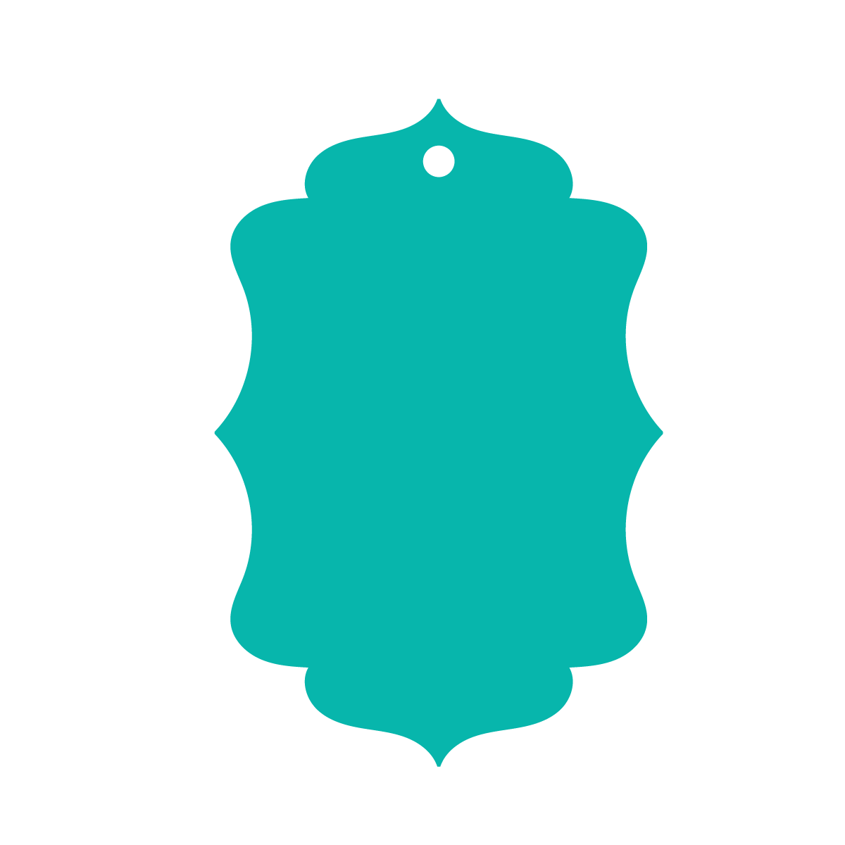 ORNAMENT SHAPES | ACRYLIC BLANKS | CUT TO SIZE ACRYLIC | 3.5" 15 PACK