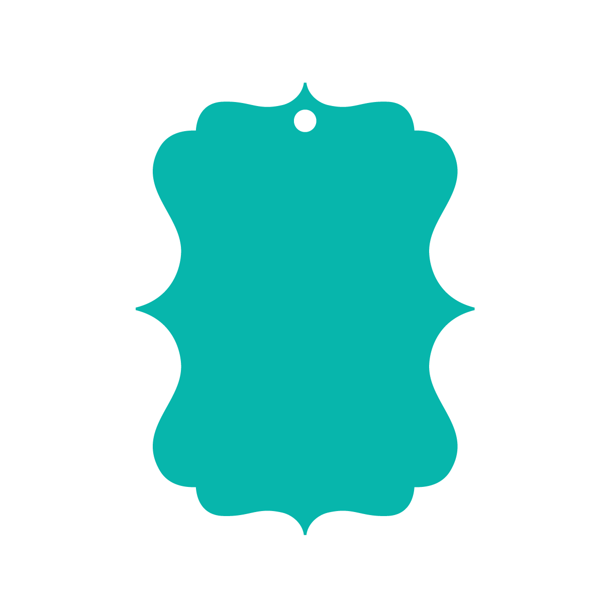 ORNAMENT SHAPES | ACRYLIC BLANKS | CUT TO SIZE ACRYLIC | 3.5" 15 PACK