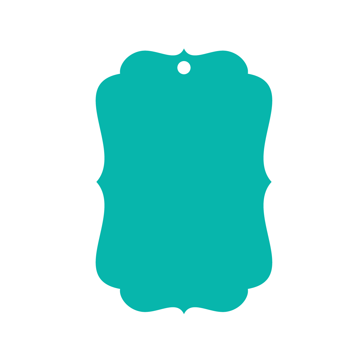 ORNAMENT SHAPES | ACRYLIC BLANKS | CUT TO SIZE ACRYLIC | 3.5" 15 PACK