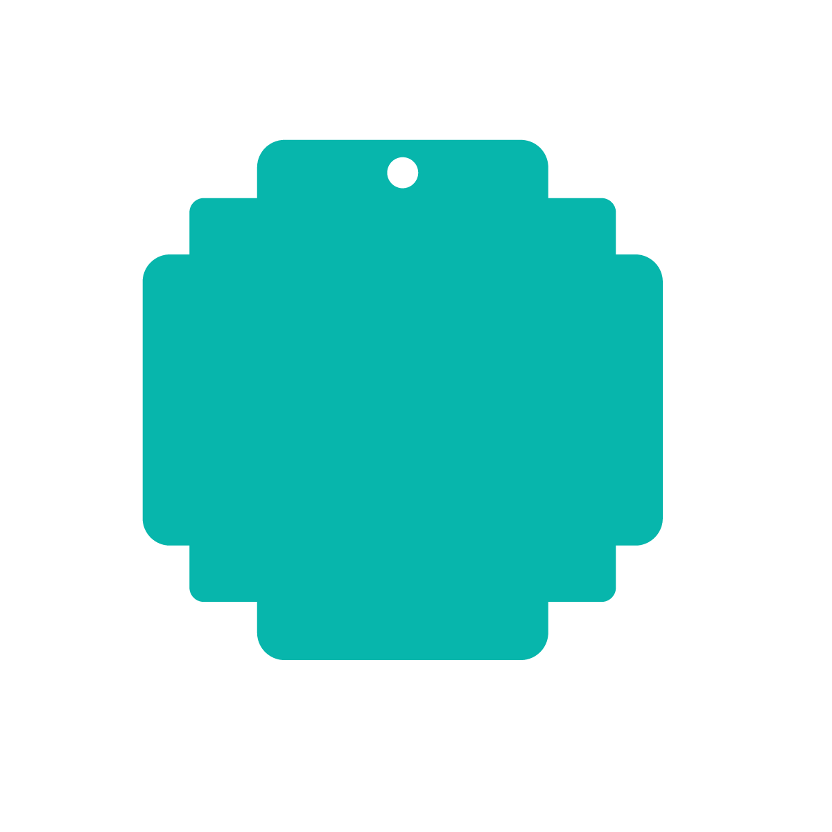 ORNAMENT SHAPES | ACRYLIC BLANKS | CUT TO SIZE ACRYLIC | 3.5" 15 PACK