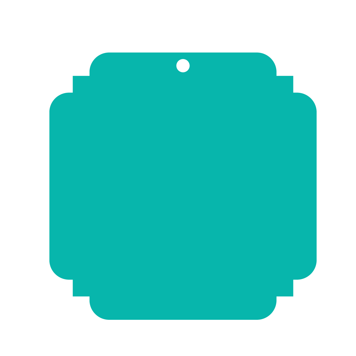 ORNAMENT SHAPES | ACRYLIC BLANKS | CUT TO SIZE ACRYLIC | 3.5" 15 PACK