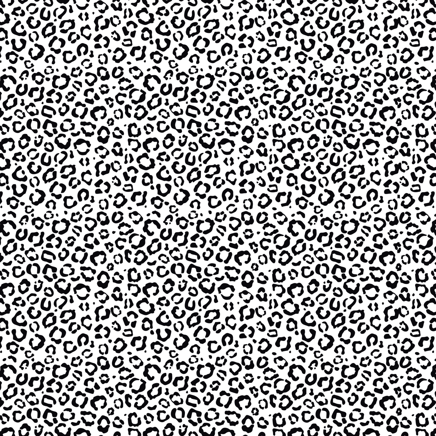 Black Leopard Pattern Acrylic Sheet - CMB Pattern Acrylic
