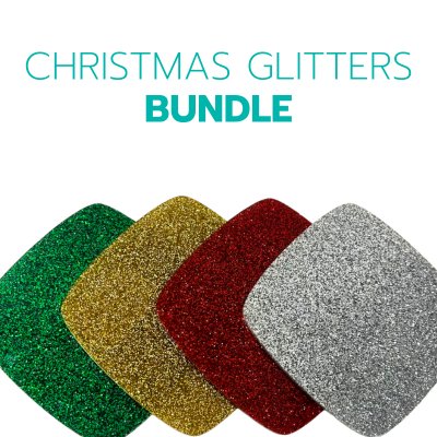 Christmas Glitter Bundle 12" X 18" - Acrylic Sheet Bundles