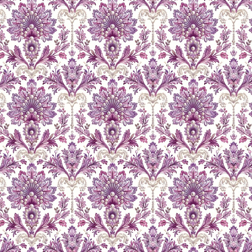 P0291 | Damask Purple Pattern Acrylic Sheets – Custom Made Better