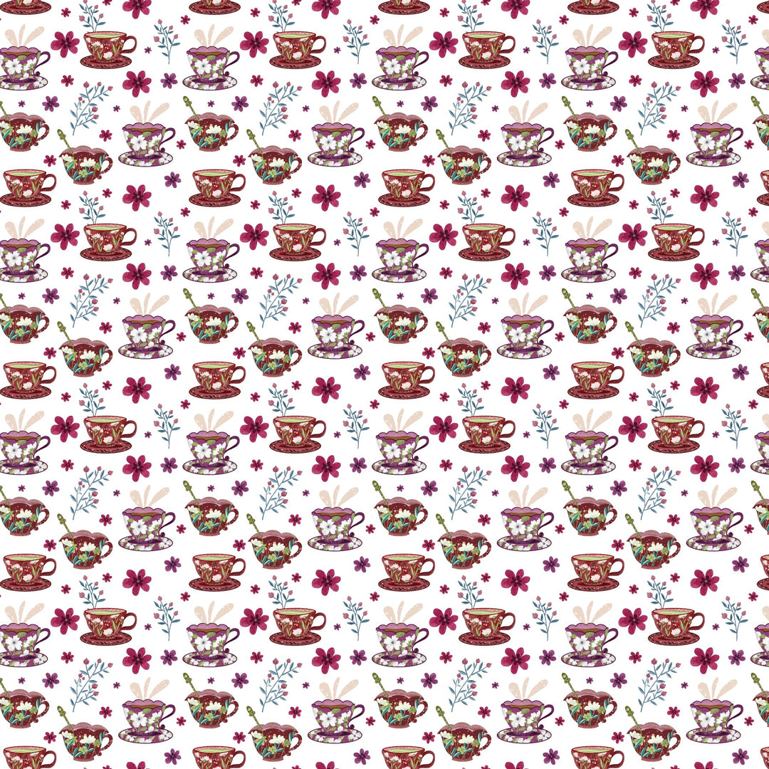 Delicate Dishes Pattern Acrylic Sheets - CMB Pattern Acrylic