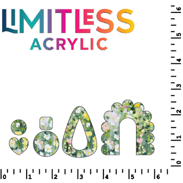 Elodie Meadows Pattern Acrylic Sheets - CMB Pattern Acrylic