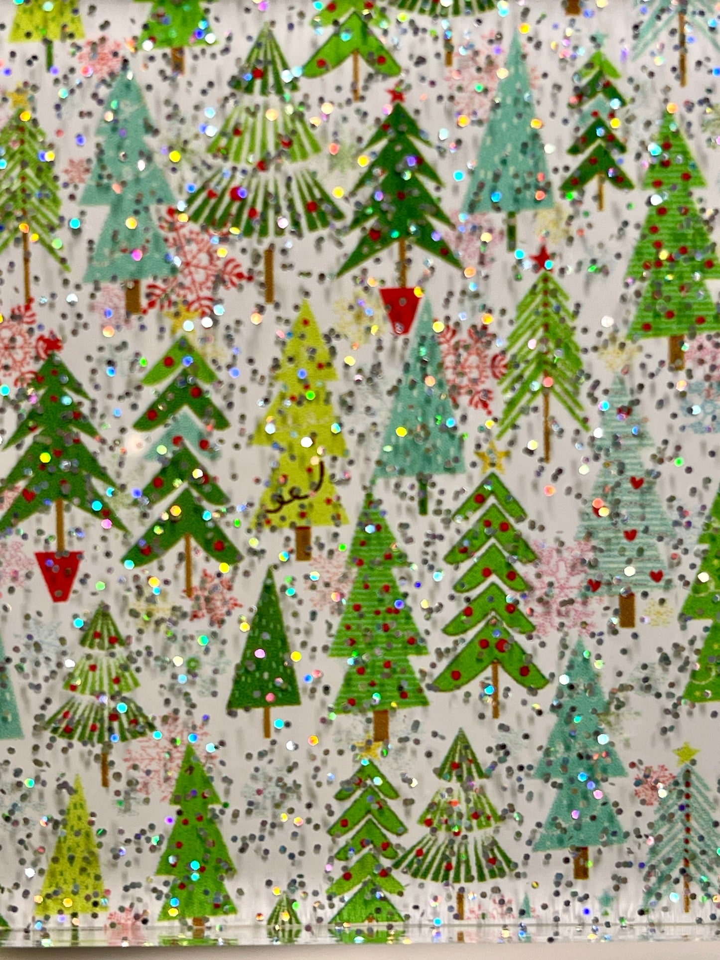 Glitter Sublimation Clear Acrylic Sheets -