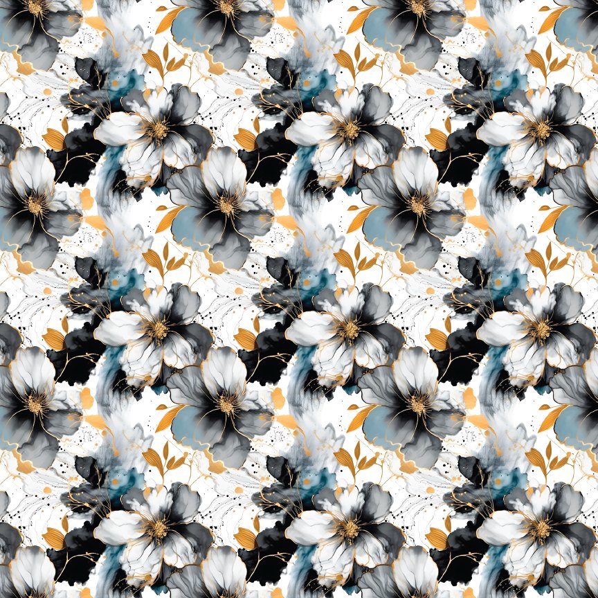 Gray Alcohol Ink Pattern Acrylic Sheets - CMB Pattern Acrylic