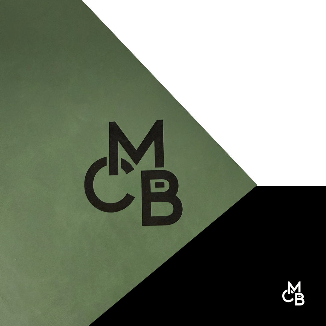 Heirloom Leatherette | LAUREL GREEN ENGRAVES BLACK LEATHERETTE SHEETS - LASERABLE LEATHERETTE