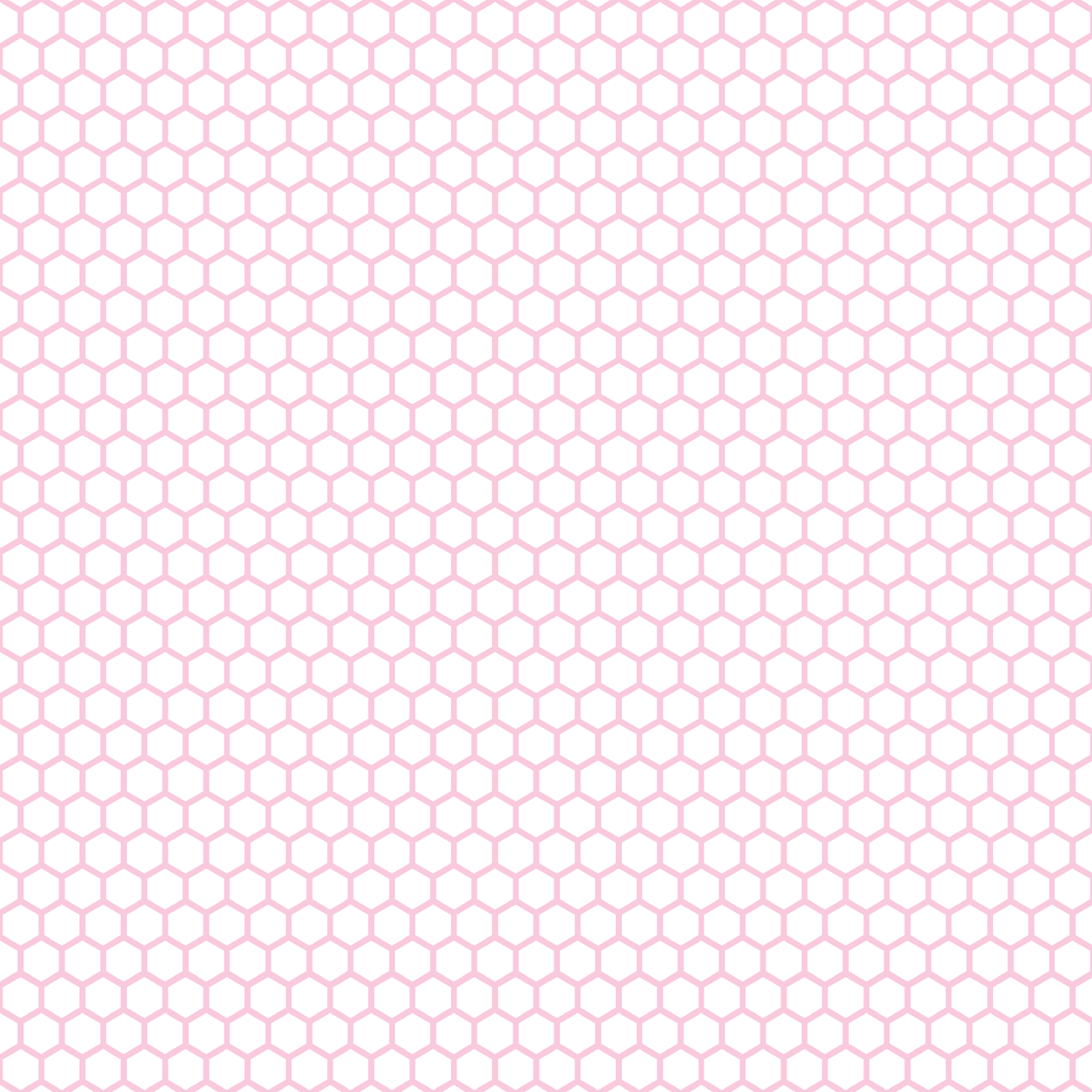 Itty Bitty Pastel Pink Honeycomb Pattern Acrylic Sheets - CMB Pattern Acrylic