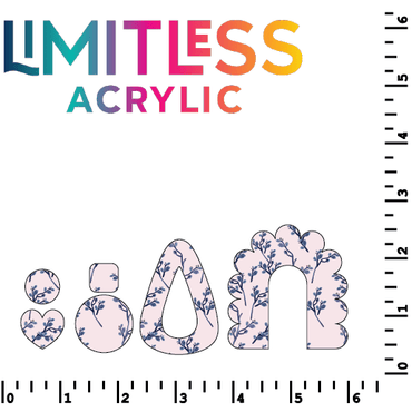 Lilac Lavender Pattern Acrylic Sheets - CMB Pattern Acrylic