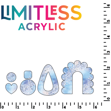 P1156 | Arctic Floral Pattern Acrylic Sheets - CMB Pattern Acrylic