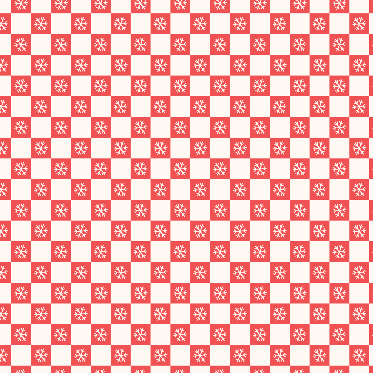 P1168 | Checkered Snowflakes Pattern Acrylic Sheets - CMB Pattern Acrylic