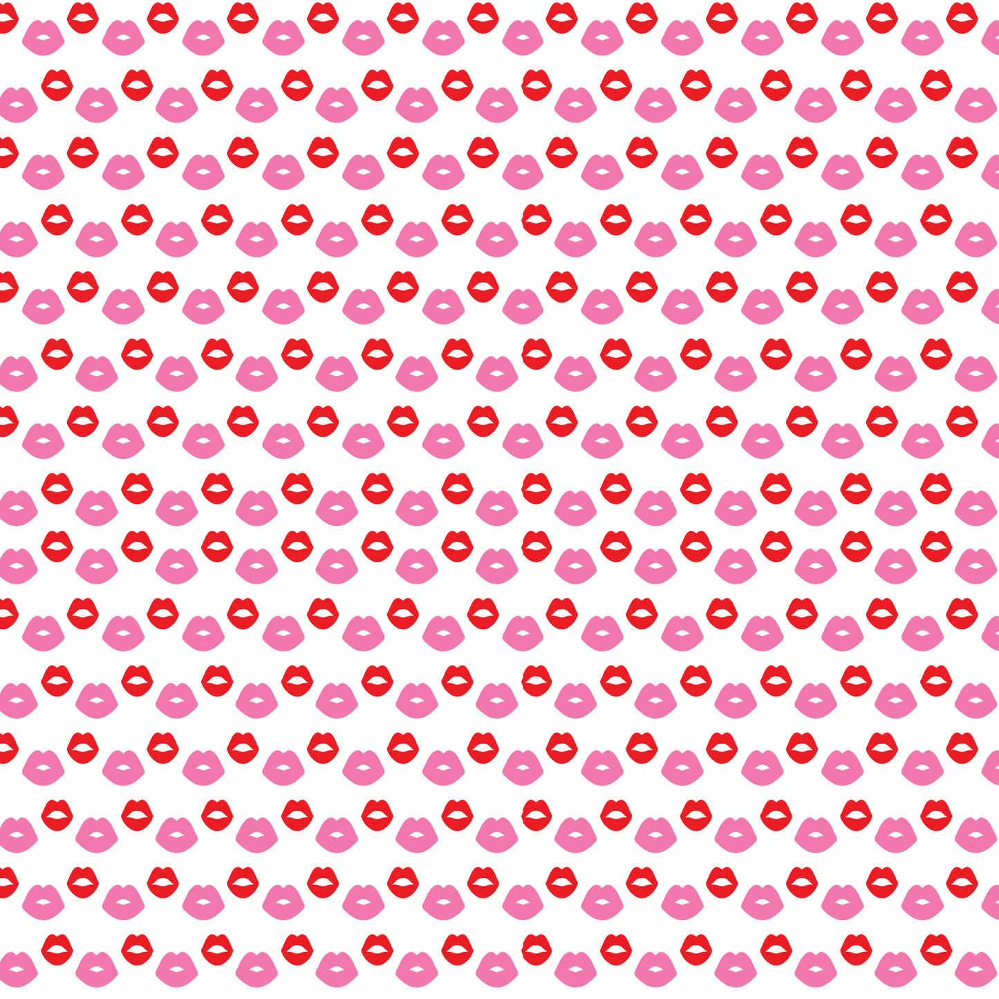 P1187 | Pink & Red Lips Pattern Acrylic Sheets - CMB Pattern Acrylic