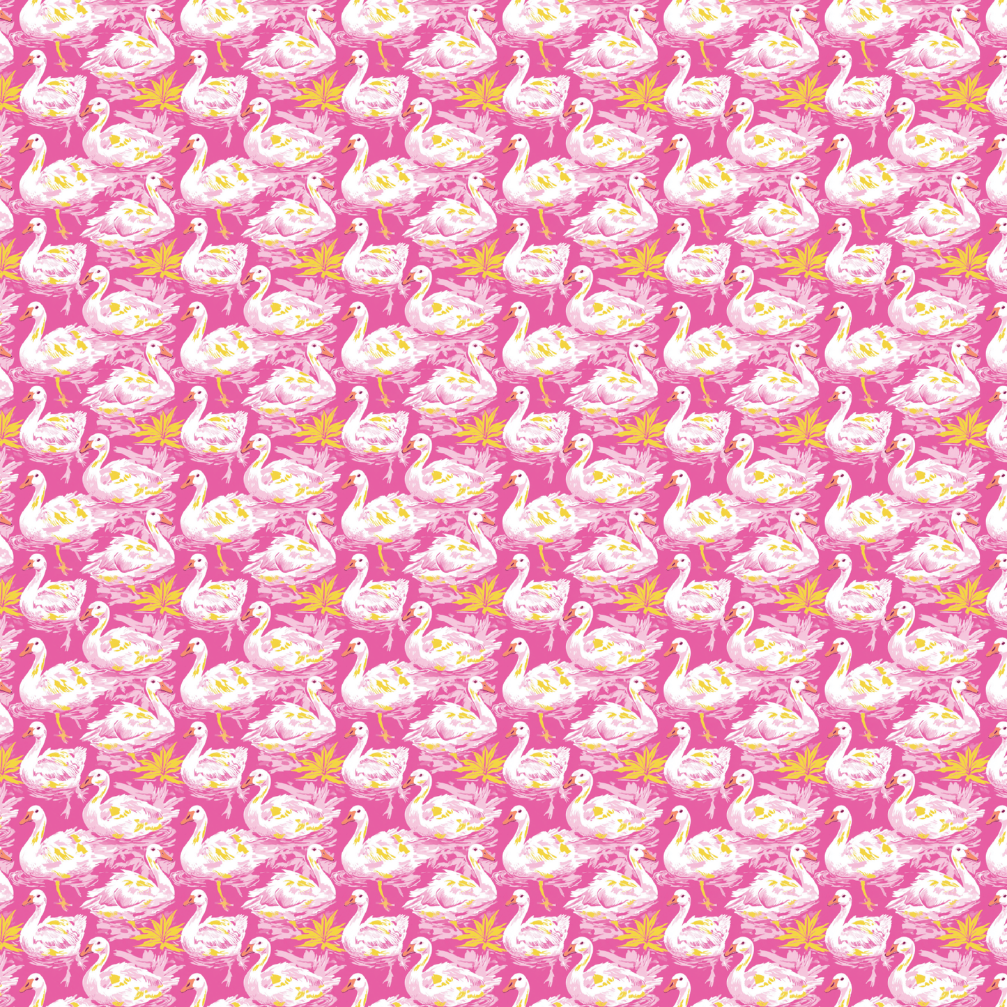 P1196 | Preppy Goose - Pink Pattern Acrylic Sheets - CMB Pattern Acrylic