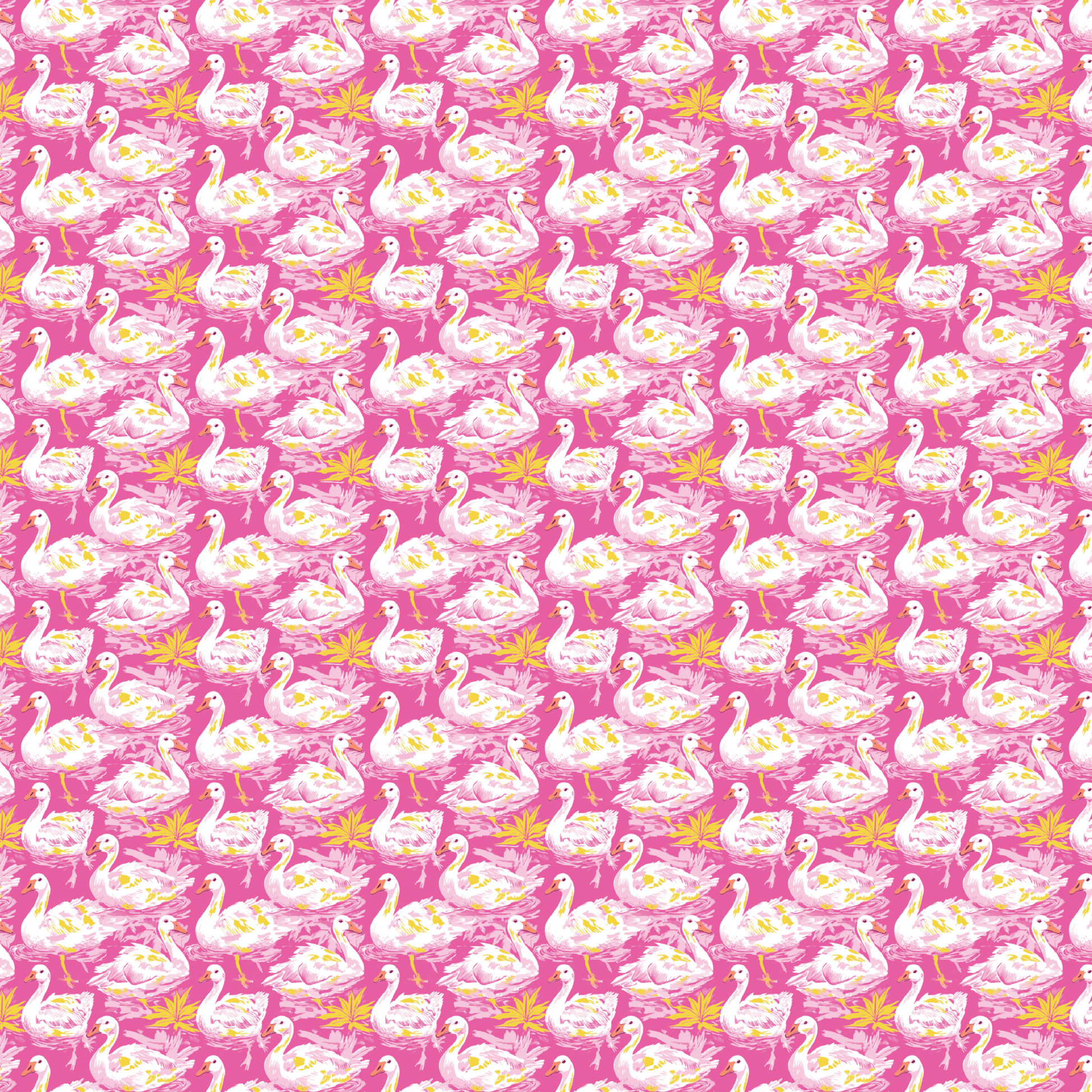 P1196 | Preppy Goose - Pink Pattern Acrylic Sheets - CMB Pattern Acrylic