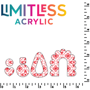 P1202 | Red Lotus 2 Pattern Acrylic Sheets - CMB Pattern Acrylic