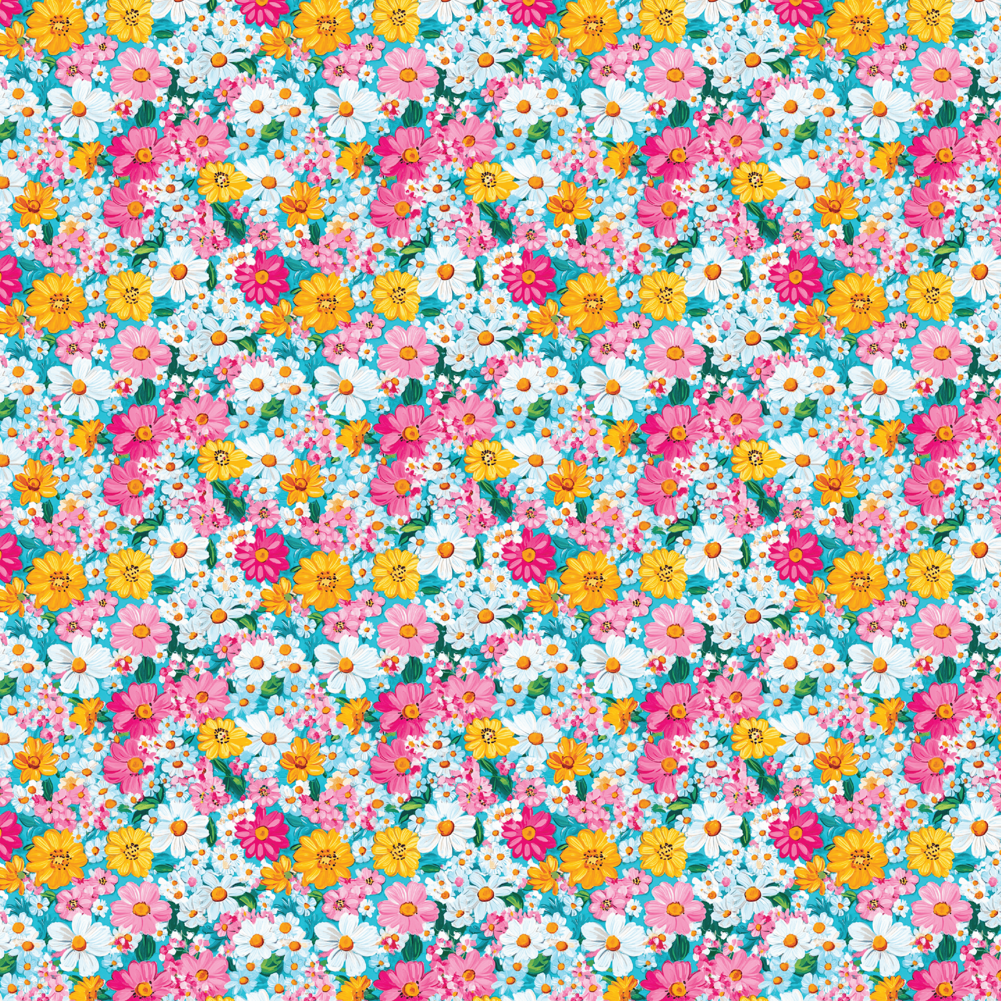 P1208 | Retro Floral 4 Pattern Acrylic Sheets - CMB Pattern Acrylic