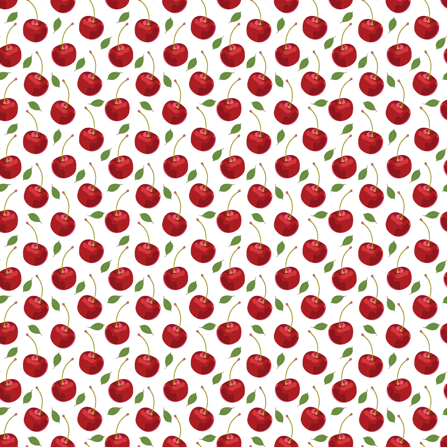 P1237 | Scattered Cherries Pattern Acrylic Sheets - CMB Pattern Acrylic