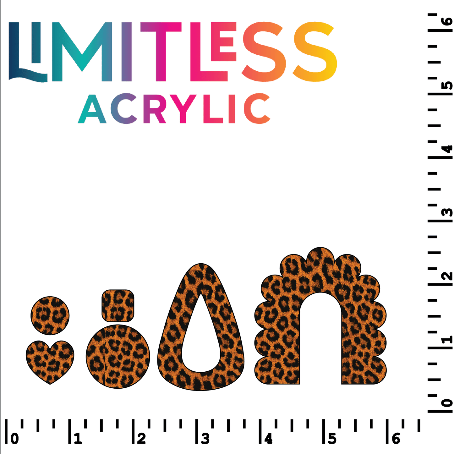 P1244 | Orange Leopard.eps - CMB Pattern Acrylic