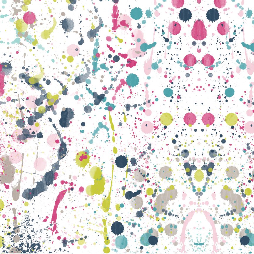 Paint Splatter Pattern Acrylic Sheet - CMB Pattern Acrylic