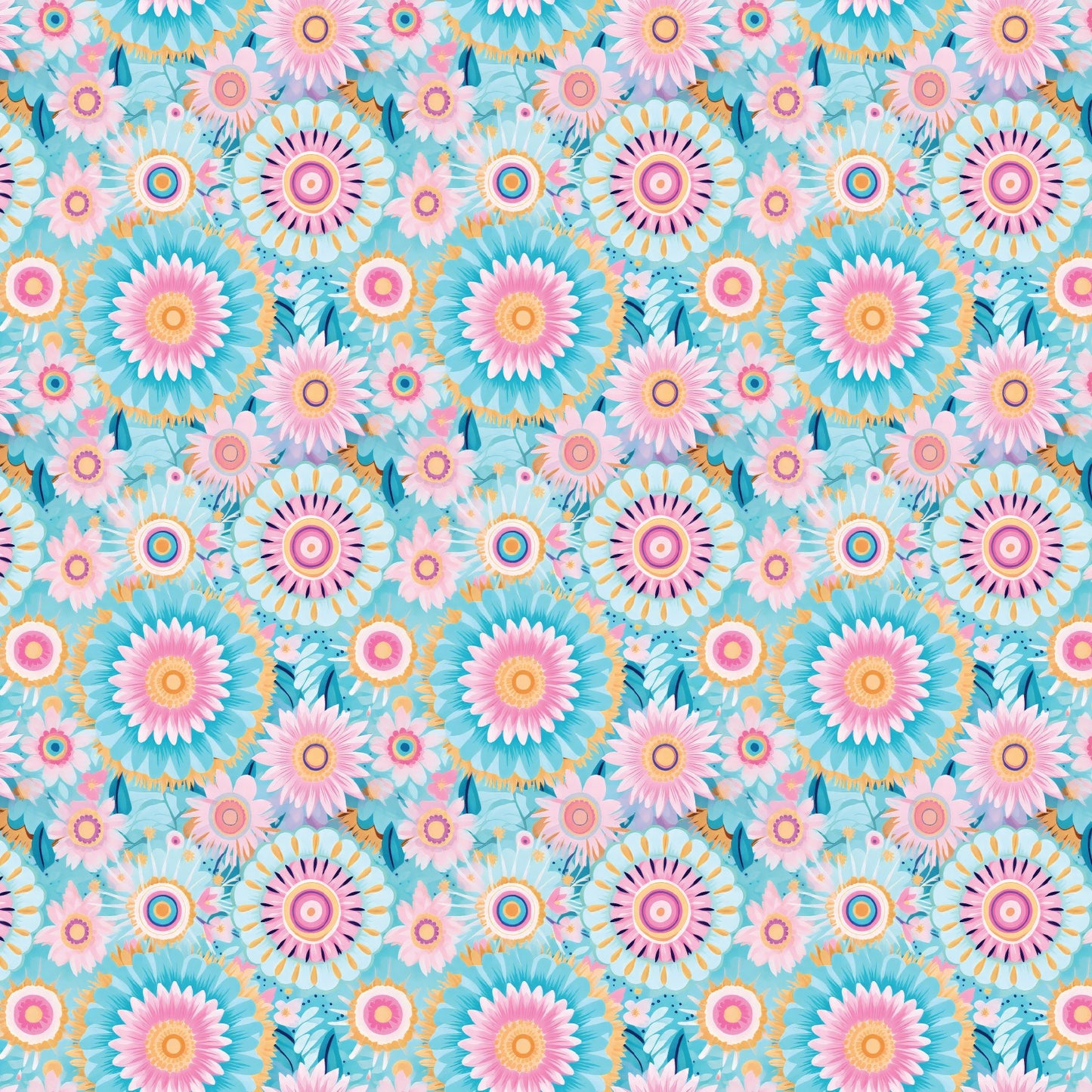 Pastel Boho Pattern Acrylic Sheets - CMB Pattern Acrylic