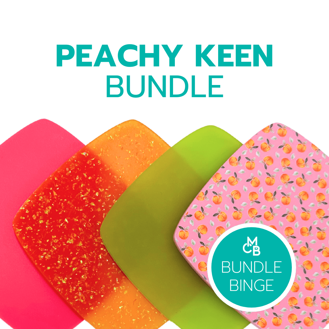 Peachy Keen Bundle - Acrylic Sheet Bundles