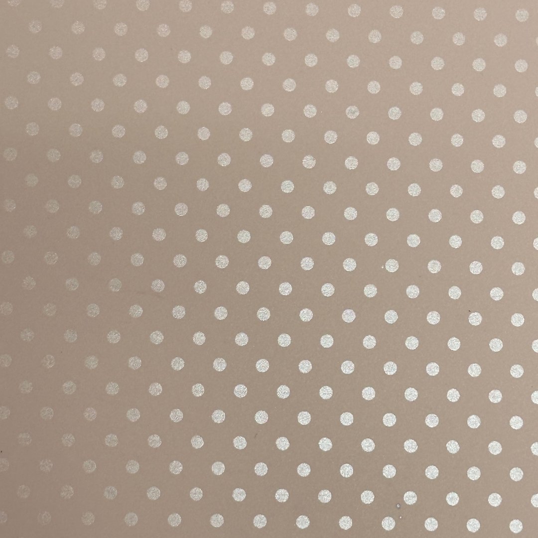 Polka Dots Monochromagic Pattern Acrylic Sheet -