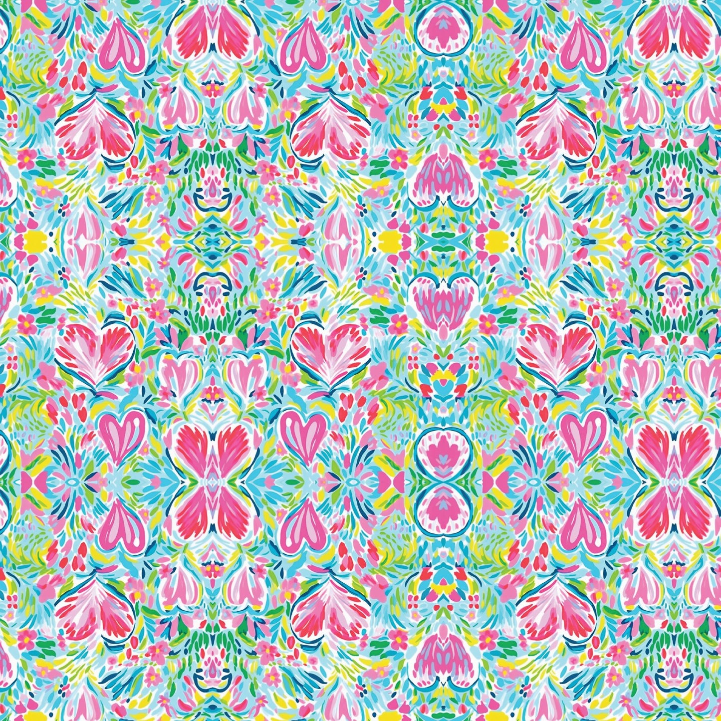 Preppy Hearts 4 Pattern Acrylic Sheets - CMB Pattern Acrylic